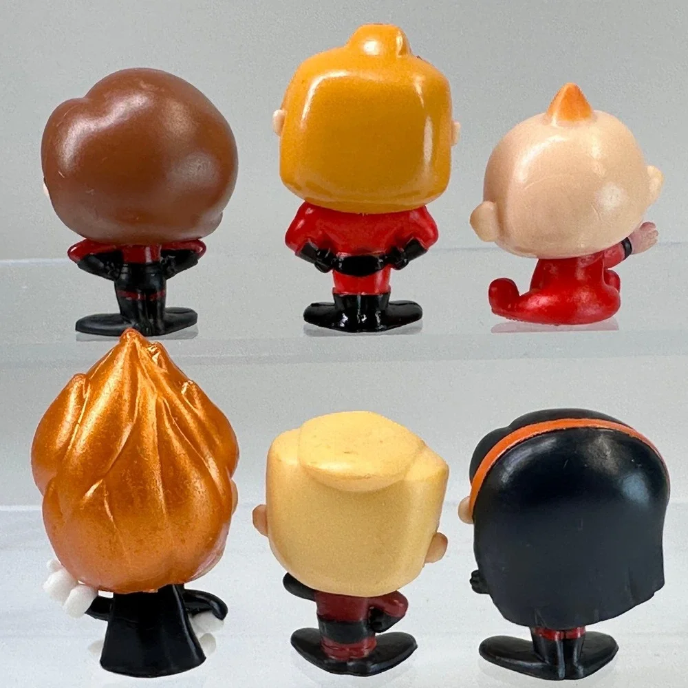 Disney Pixar Doorables THE INCREDIBLES Lot of 6 COMPLETE SET SERIES 7 ULTRA RARE
